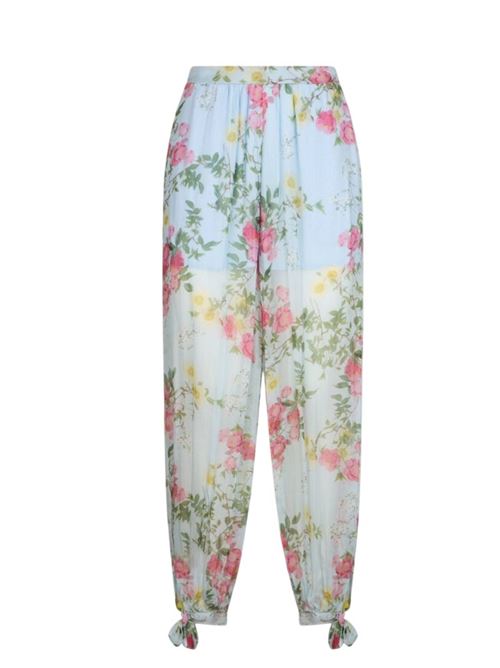 Pantaloni a fiori Liu Jo | WA6342T3473.P9422